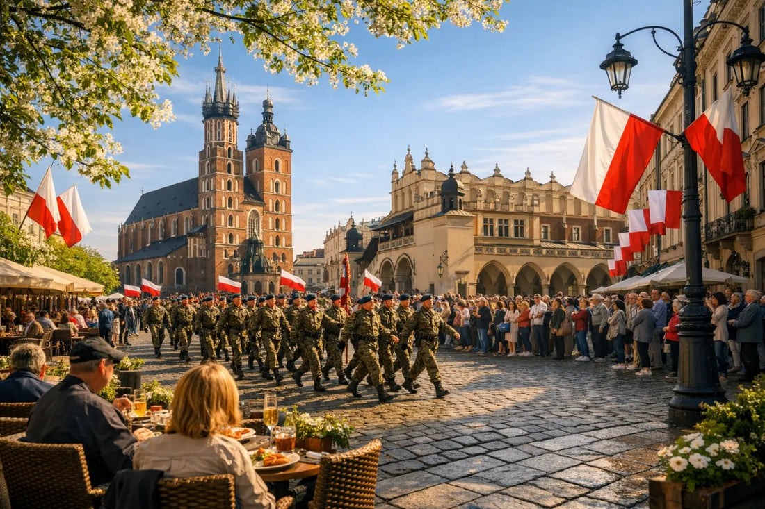 May Day in Krakow