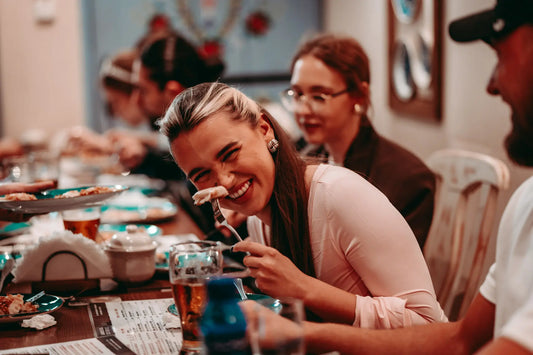 Traditional Polish dishes served during a guided food tour experience in Krakow